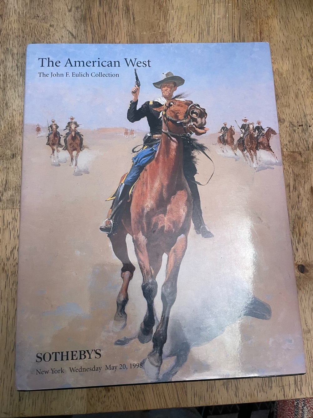 Sotheby’s 1998 The American West Auction Catalog Western Art Book Beautiful